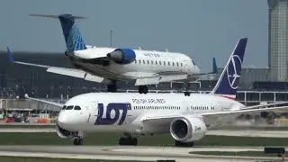 ORD Chicago International Airport O'HARE | KORD | Plane Spotting Spotter Summer 2024