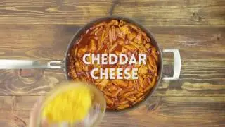 One Pot Chicken Enchilada Pasta