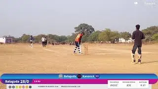 Kanora A vs Balaguda live cricket match | Jaat Cricket Club Harwar Tournament  live - Jcc Ground Ha