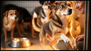 The dog who never got picked... if you are been overlooked, watch this.....  #dogs #value #dogshort 