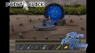 Stargate Adventure (AGS) Fangame Point & Click Adventure SG1 Retro Pixel Art Jack O'Neill Teal'c