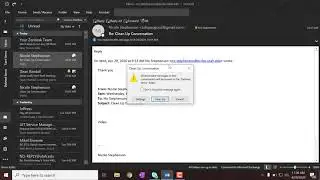 Outlook Cleanup Conversation