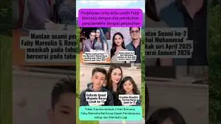 Belum genap 1thn artis Faby Marcelia sudah bercerai dgn suami ke2,dan siap menikah lagi#viral #fyp