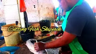 Amazing Skipjack Cutting Skills By Expert | Very Professional | Poenya Channel