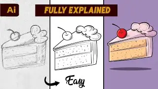 Learn how to create vector in adobe illustrator | Fully explained for beginners