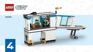 LEGO Instructions - City - 60502 - Airport with Airplane - Airport (Book 4)