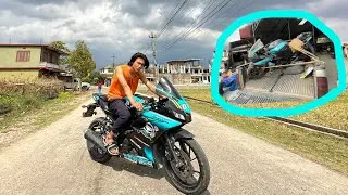 Bike ready garera  race ko lagi  pokhara lagya🥰