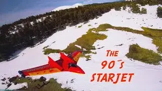 FPV - Chasing the old 90&acute;s STARJET bimotor WING
