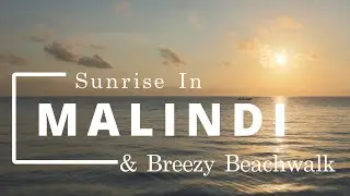 Magical Malindi Sunrise and Morning Beach Walk | Coastal Kenya Tranquility