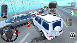 New G-Wagon Mercedes Car Visiting Accident Spot | 3d Driving Class | Android Gameplay || #cargame 