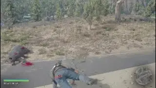 DAYS GONE predator vs predator whit guns !