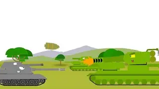 Factory Crisis | the KV-6 try to take the  DE Factory | cartoon about tank