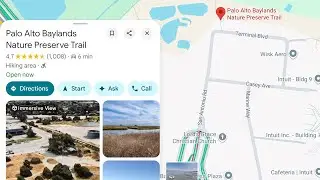 Palo Alto Baylands Nature Preserve walking trail