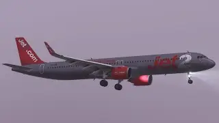 Manchester Airport Morning Arrival - FSLabs A321neo Jet2 - MSFS 2024