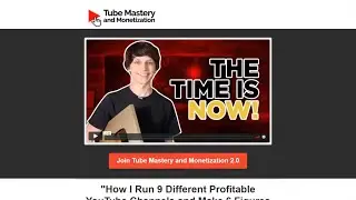 Tube Mastery and Monetization 2.0 Full Review  || Is Matt Par / Make Money Matt a Scam ?