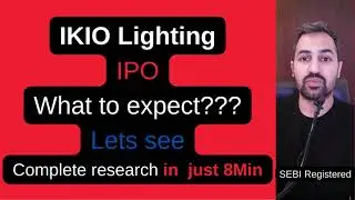 IKIO led Lighting IPO, ikio lighting, latest news, GMP, Review.