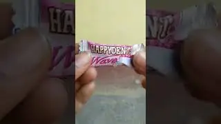 HAPPYDENT WAVE CHEWING GUM VIDEO II YOUTUBE SHORTS OF CHOCOLATE #shorts