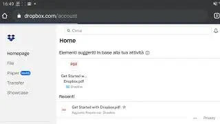 Dropbox referral link in Italian