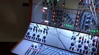 Warm Audio WA76 compressing Buchla 200e