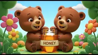 Contando Osos Compartiendo Miel | Mejores Rimas Infantiles y Canciones para Ni&ntilde;os