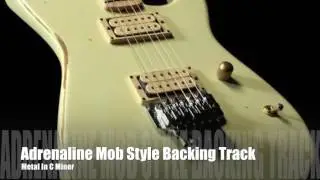 Adrenaline Mob/Disturbed Metal Style Backing Track C minor