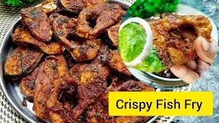 Crispy Fish Fry Recipe | Spicy Spicy Fish Fry Recipe | How to Make Restaurant Style Fish Fry Recipe