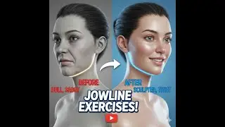 How to Get A More Defined Jawline - In Only 5 Minutes!   Quick Techniques for a Defined Jawline!