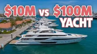 $10M vs $100M Yacht: The Jaw-Dropping Differences