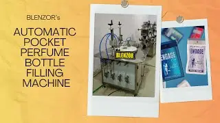 Automatic Pocket Perfume FIlling Machine