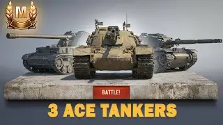 3 Ace Tanker (Mastery Badge)  Battles &ndash; Bourrasque, WT IV & M48 Patton Surprised Me