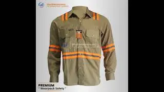 KEMEJA WEARPACK SAFETY  || SOLO CLOTHING KONVEKSI