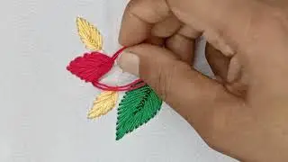 Hand Embroidery Design Video Handwork Khadhai Video Hand Work Desin Letest khatli work for Beginners