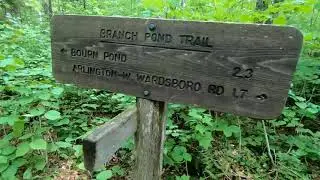 Backpacking VT, Bourn Pond, Lye Brook Wilderness