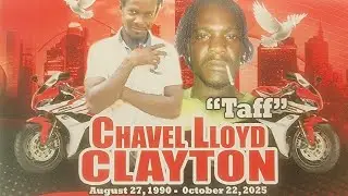 THANKSGIVING SERVICE FOR THE LATE  ( CHAVEL LLOYD CLAYTON ) 