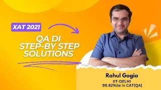 XAT 2021 Complete solutions | QUANTITATIVE APTITUDE