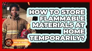 How To Store Flammable Materials At Home Temporarily?