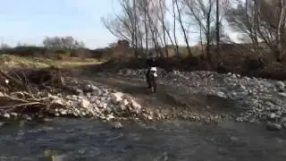 PERLUSTRAZIONI IN MOTO Torrente Freddo  TEAM TRAIETTORIE