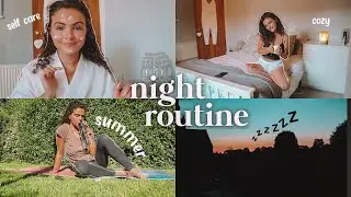 summer night routine 2021 *a productive, cozy and healthy evening*