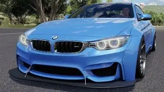 BMW M4 Coupe 2014 (Liberty Walk BodyKit) - Forza Horizon 3 - Test Drive Free Roam Gameplay (HD)
