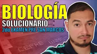 Solucionario Segundo Examen Pre San Marcos 2019 II