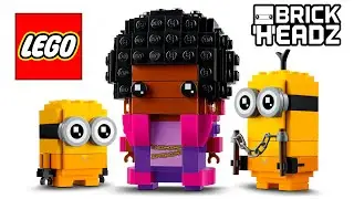 Lego BrickHeadz  40421  Belle Bottom Kevin and Bob  Speed Build Review
