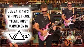 Steve Vai jams over Joe Satriani's 