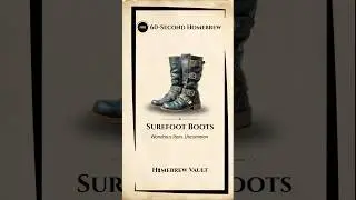 Surefoot Boots | 5e Homebrew Magical Footwear