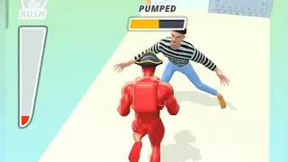 Muscle Rush Gameplay All Levels Walkthrough iOS,Android