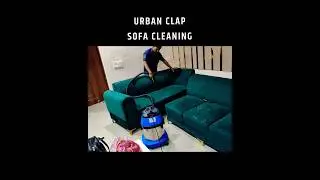 Urban Clap Sofa Cleaning Review #shorts #cleaning