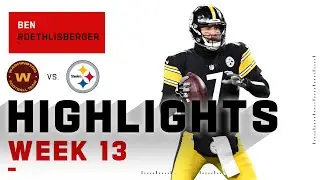 Ben Roethlisberger Highlights vs. Washington | NFL 2020