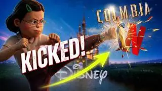 Disney kicks CP away with SV, Mei Lee and Sam/Pixar/Mei Lee kicks Columbia and Netflix away (2022)
