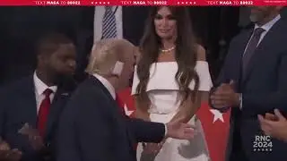 TRENDING -Trump makes first public appearance since assassination attempt
