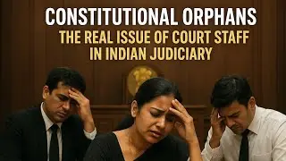 Constitutional Orphans: The Real Issue of India&rsquo;s Judicial Workforce. संवैधानिक_अनाथ