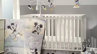 Moonlight Mickey Baby Crib Bedding & Nursery Decor